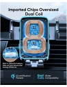 Kup Uchwyt samochodowy z ładowarką indukcyjną Joyroom JR-ZS246 Air Vent Car Mount Wireless Charger 15W Black - JYR085BLK - {ean13} - Sklep Home Screen