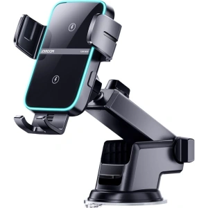 Kup Autohalter mit induktiver Ladestation Joyroom JR-ZS246 Armaturenbrett Auto-Mount Wireless Charger 15W Schwarz - JYR086BLK - {ean13} - Sklep Home Screen