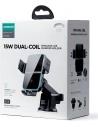 Kup Uchwyt samochodowy z ładowarką indukcyjną Joyroom JR-ZS246 Dashboard Car Mount Wireless Charger 15W Black - JYR086BLK - {ean13} - Sklep Home Screen