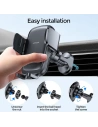 Kup Auto-Halterung mit induktiver Ladestation Joyroom JR-ZS243 Luftauslass Auto-Halterung Wireless Charger 15W Schwarz - JYR087BLK - {ean13} - Sklep Home Screen