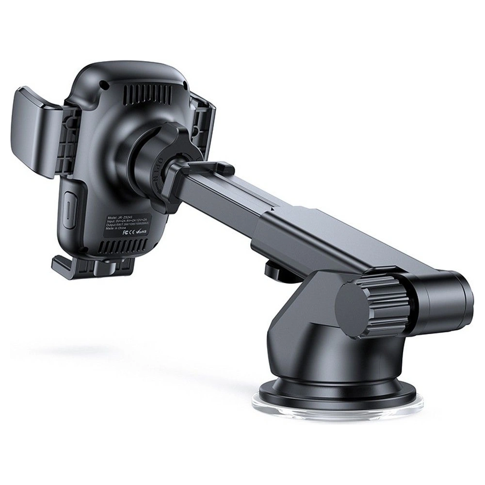 Uchwyt samochodowy z ładowarką indukcyjną Joyroom JR-ZS243 Dashboard Car Mount Wireless Charger 15W Black