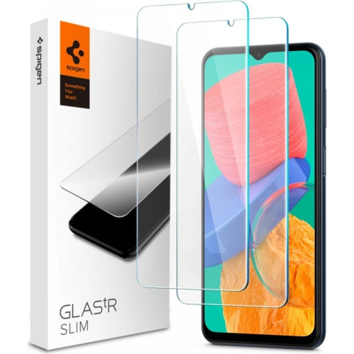 Kup Sticlă securizată Spigen GLAS.tR Slim Samsung Galaxy M23 5G/M33 5G [2 PACK] - SPN2229 - {ean13} - Sklep Home Screen