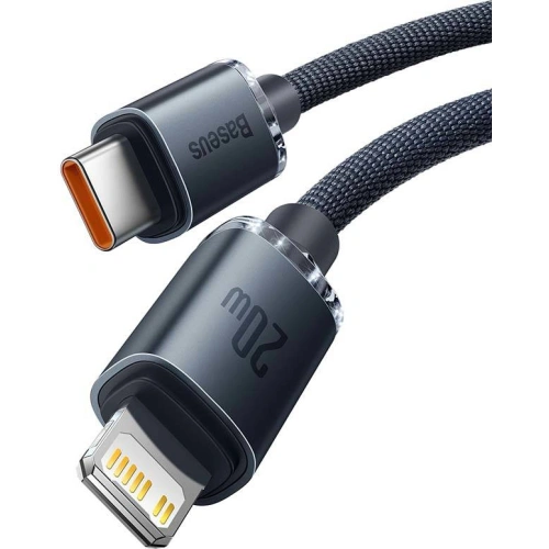 Kup USB-C zu Lightning Kabel Baseus Crystal, 20W, PD, 1.2m (schwarz) - BSU3224BLK - {ean13} - Sklep Home Screen