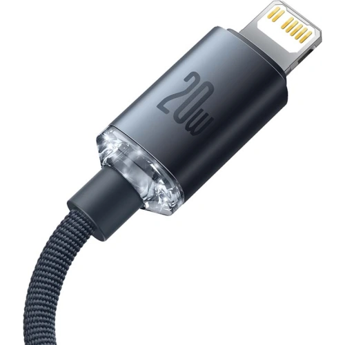 Kup USB-C zu Lightning Kabel Baseus Crystal, 20W, PD, 1.2m (schwarz) - BSU3224BLK - {ean13} - Sklep Home Screen