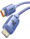 Kup Kabel USB-C do Lightning Baseus Crystal, 20W, PD, 2m (fioletowy) - BSU3225VIO - {ean13} - Sklep Home Screen