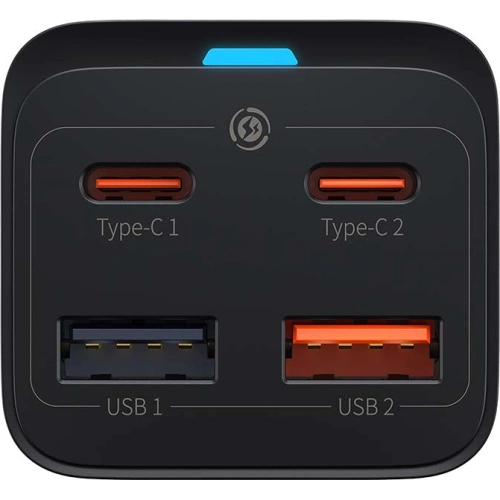 Kup Încărcătorul de rețea Baseus GaN3 Pro, 2x USB-C, 2x USB, 65W (negru) - BSU3226BLK - {ean13} - Sklep Home Screen