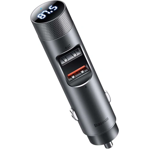 Kup FM adó Baseus Energy Column Pro, Bluetooth 5.0, 2x USB, 30W (szürke) - BSU3227GRY - {ean13} - Sklep Home Screen