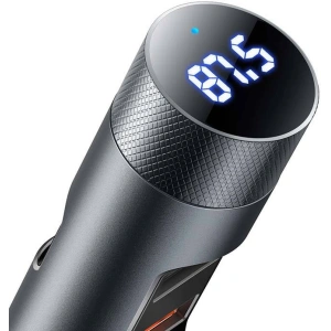 Kup Transmiter FM Baseus Energy Column Pro, Bluetooth 5.0, 2x USB, 30W (szary) - BSU3227GRY - {ean13} - Sklep Home Screen
