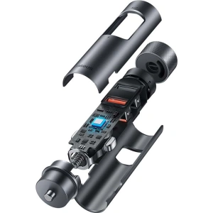 Kup Transmiter FM Baseus Energy Column Pro, Bluetooth 5.0, 2x USB, 30W (szary) - BSU3227GRY - {ean13} - Sklep Home Screen