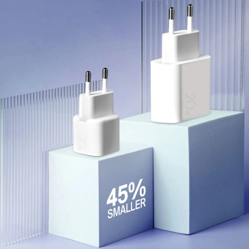 Kup Încărcător de rețea PURO Super Mini Fast Wall Charger USB-C Power Delivery 20W (alb) - PUR564WHT - {ean13} - Sklep Home Screen