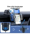 Kup Uchwyt samochodowy z ładowarką indukcyjną Joyroom JR-ZS242 Rotary Dashboard Car Mount Wireless Charger 15W Black - JYR089BLK - {ean13} - Sklep Home Screen