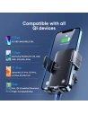 Kup Uchwyt samochodowy z ładowarką indukcyjną Joyroom JR-ZS242 Rotary Dashboard Car Mount Wireless Charger 15W Black - JYR089BLK - {ean13} - Sklep Home Screen
