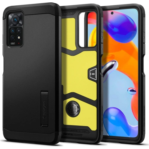 Kup Etui Spigen Tough Armor Redmi Note 11 Pro LTE/5G Černé - SPN2230BLK - {ean13} - Sklep Home Screen