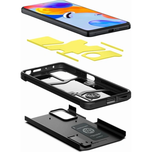 Kup Etui Spigen Tough Armor Redmi Note 11 Pro LTE/5G Černé - SPN2230BLK - {ean13} - Sklep Home Screen
