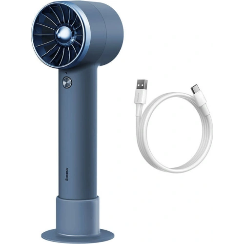 Buy Baseus Flyer Turbine Handheld fan (blue) - BSU3235BLU - {ean13} - Home Screen Store Europe