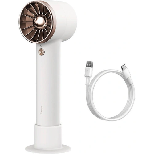 Kup Přenosný ruční ventilátor Baseus Flyer Turbine (bílý) - BSU3236WHT - {ean13} - Sklep Home Screen