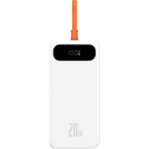 Kup Powerbank Baseus Block 20000mAh, 22.5W + cablu Lightning (alb) - BSU3237WHT - {ean13} - Sklep Home Screen