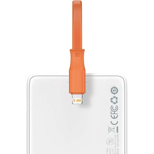Kup Powerbank Baseus Block 20000mAh, 22.5W + cablu Lightning (alb) - BSU3237WHT - {ean13} - Sklep Home Screen