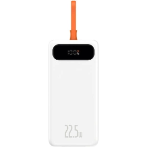 Powerbank Baseus Block 20000mAh, 22.5W + kabel USB-C (biały)