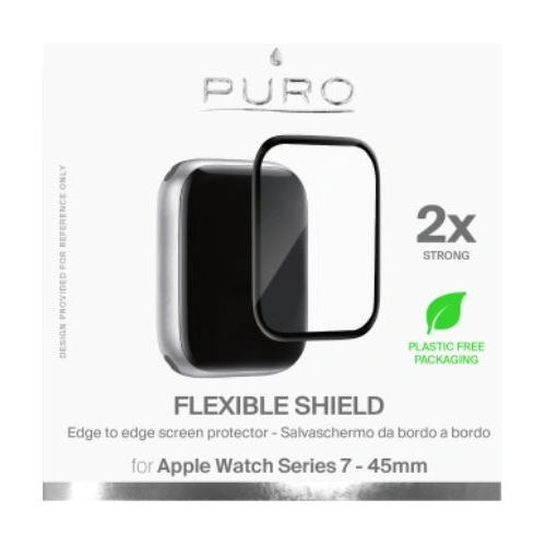 Kup Sklo tvrzené PURO Flexible Shield Edge to Edge Apple Watch 4/5/6/7/8/9/SE 44/45mm - PUR565 - {ean13} - Sklep Home Screen