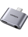 3.5mm USB-C auf USB-C und Klinkenadapter UGREEN CM231 (grau)
