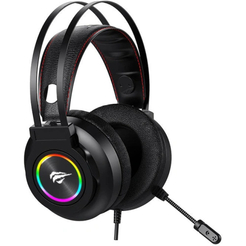 Kup Słuchawki gamingowe Havit H654d RGB (czarne) - HVT160BLK - {ean13} - Sklep Home Screen