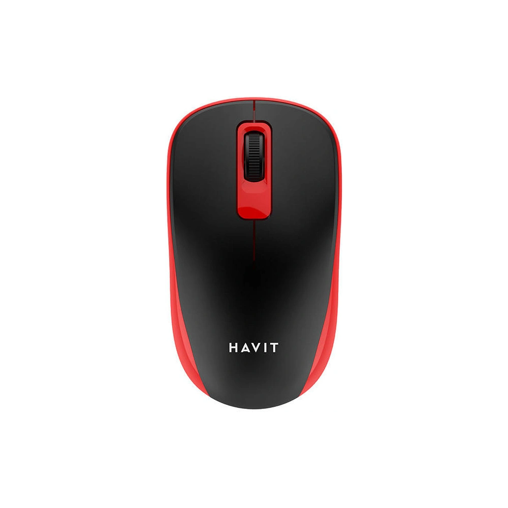 Bezprzewodowa mysz uniwersalna Havit MS626GT (czarno-czerwona)