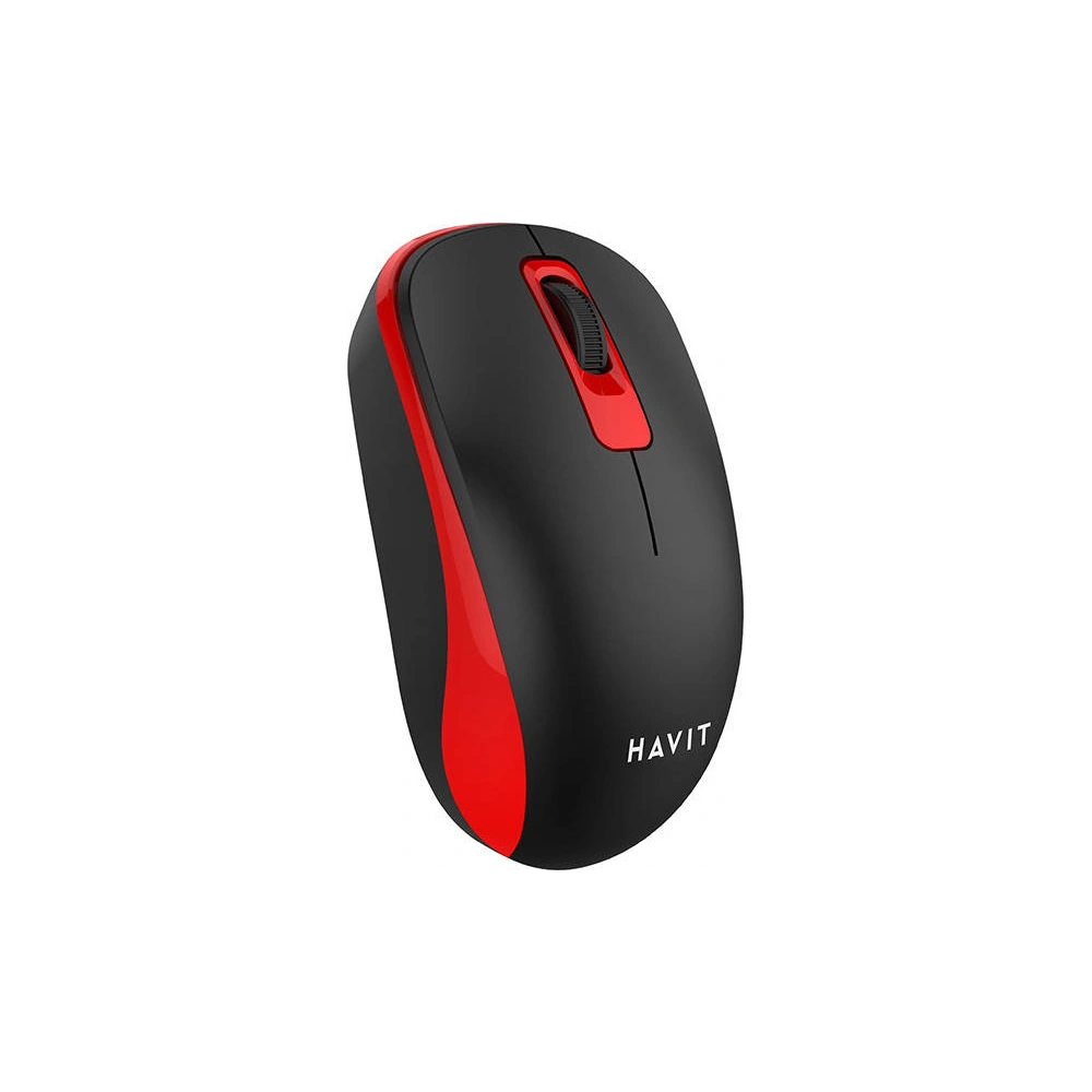 Bezprzewodowa mysz uniwersalna Havit MS626GT (czarno-czerwona)