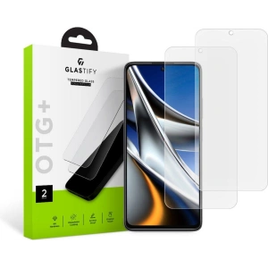 Kup Tvrzené sklo Glastify OTG+ POCO X4 Pro 5G Clear [2 PACK] - GST022 - {ean13} - Sklep Home Screen