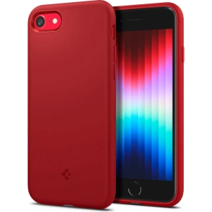 Kup Case Spigen Silicone Fit Apple iPhone SE 2022/SE 2020/8/7 Rot - SPN2231RED - {ean13} - Sklep Home Screen