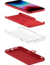 Kup Etui Spigen Silicone Fit Apple iPhone SE 2022/SE 2020/8/7 Piros - SPN2231RED - {ean13} - Sklep Home Screen