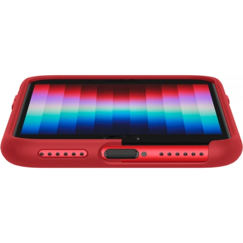 Kup Etui Spigen Silicone Fit Apple iPhone SE 2022/SE 2020/8/7 Piros - SPN2231RED - {ean13} - Sklep Home Screen
