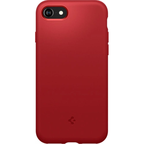 Kup Etui Spigen Silicone Fit Apple iPhone SE 2022/SE 2020/8/7 Piros - SPN2231RED - {ean13} - Sklep Home Screen