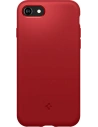 Kup Etui Spigen Silicone Fit Apple iPhone SE 2022/SE 2020/8/7 Piros - SPN2231RED - {ean13} - Sklep Home Screen