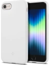 Etui Spigen Silicone Fit Apple iPhone SE 2022/SE 2020/8/7 Fehér