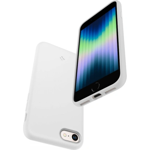 Kup Etui Spigen Silicone Fit Apple iPhone SE 2022/SE 2020/8/7 Fehér - SPN2232WHT - {ean13} - Sklep Home Screen