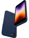 Kup Etui Spigen Silicone Fit Apple iPhone SE 2022/SE 2020/8/7 Albastru Marin - SPN2233BLU - {ean13} - Sklep Home Screen