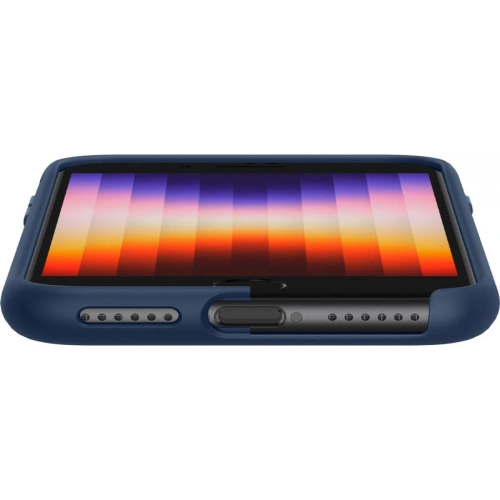 Kup Etui Spigen Silicone Fit Apple iPhone SE 2022/SE 2020/8/7 Albastru Marin - SPN2233BLU - {ean13} - Sklep Home Screen