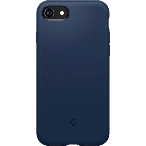 Kup Etui Spigen Silicone Fit Apple iPhone SE 2022/SE 2020/8/7 Albastru Marin - SPN2233BLU - {ean13} - Sklep Home Screen