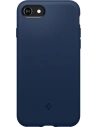 Kup Etui Spigen Silicone Fit Apple iPhone SE 2022/SE 2020/8/7 Albastru Marin - SPN2233BLU - {ean13} - Sklep Home Screen