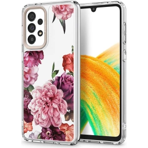 Etui Spigen Cyrill Cecile Samsung Galaxy A33 5G Růžové květinové
