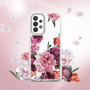 Etui Spigen Cyrill Cecile Samsung Galaxy A33 5G Růžové květinové
