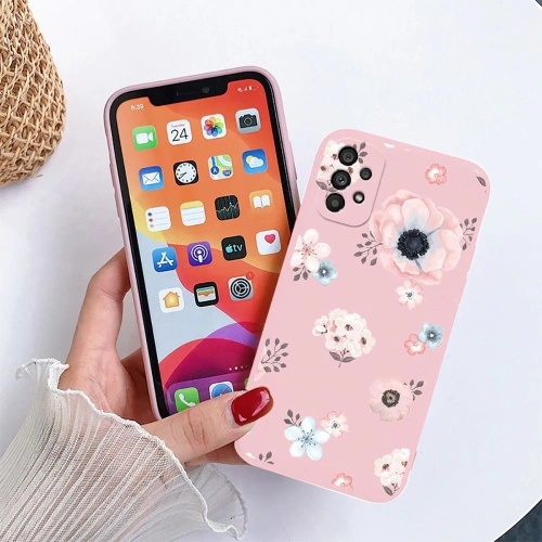 Kup Etui Tech-Protect Floral Samsung Galaxy A13 LTE Rózsaszín - THP996PNK - {ean13} - Sklep Home Screen