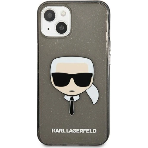 Kup Case Karl Lagerfeld KLHCP13MKHTUGLB Apple iPhone 13 schwarz/hardcase Glitter Karls Kopf - KLD920BLK - {ean13} - Sklep Home Screen