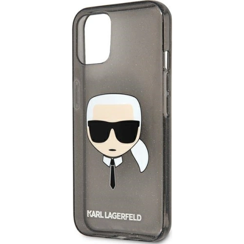 Kup Case Karl Lagerfeld KLHCP13MKHTUGLB Apple iPhone 13 schwarz/hardcase Glitter Karls Kopf - KLD920BLK - {ean13} - Sklep Home Screen