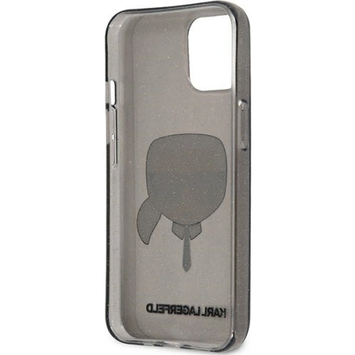 Kup Etui Karl Lagerfeld KLHCP13MKHTUGLB Apple iPhone 13 černý/black hardcase Glitter Karl`s Head - KLD920BLK - {ean13} - Sklep Home Screen
