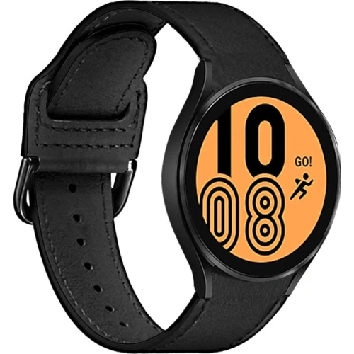 Kup Pasek PURO Classic Leather Band Samsung Galaxy Watch 4/4 Classic (negru) - PUR567BLK - {ean13} - Sklep Home Screen