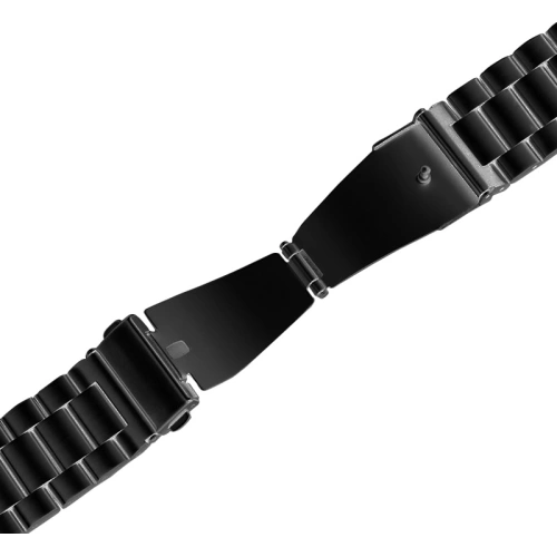 Kup Bransoleta PURO Metal Stainless Steel Band Samsung Galaxy Watch 4/4 Classic (czarny) - PUR568BLK - {ean13} - Sklep Home Screen