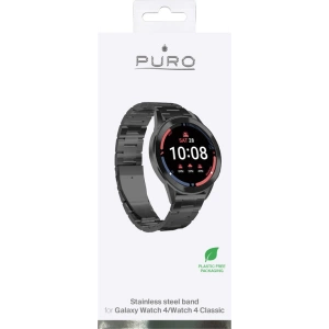 Kup Bransoleta PURO Fém Rozsdamentes Acél Szíj Samsung Galaxy Watch 4/4 Classic (fekete) - PUR568BLK - {ean13} - Sklep Home Screen