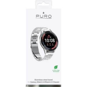 Kup Bransoleta PURO Fém Rozsdamentes Acél Szíj Samsung Galaxy Watch 4/4 Classic (ezüst) - PUR569SLV - {ean13} - Sklep Home Screen